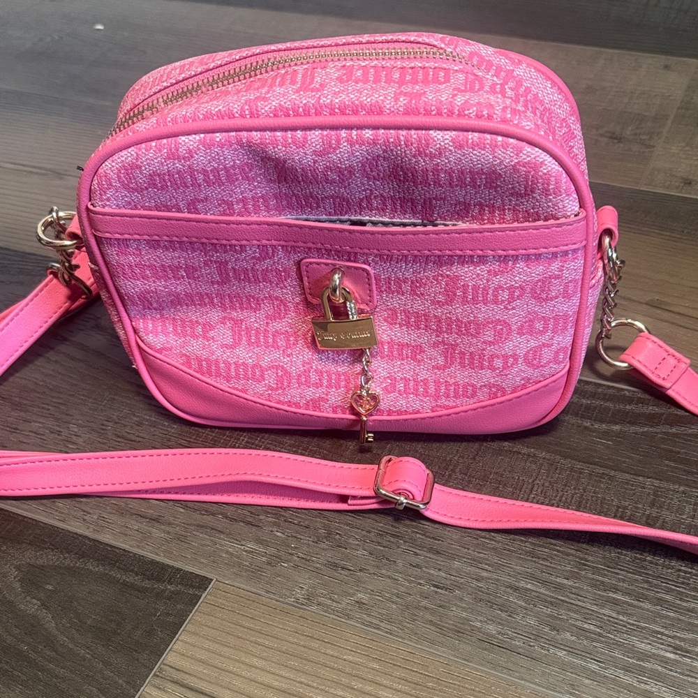 Juicy Couture Vibrant Pink Crossbody Bag